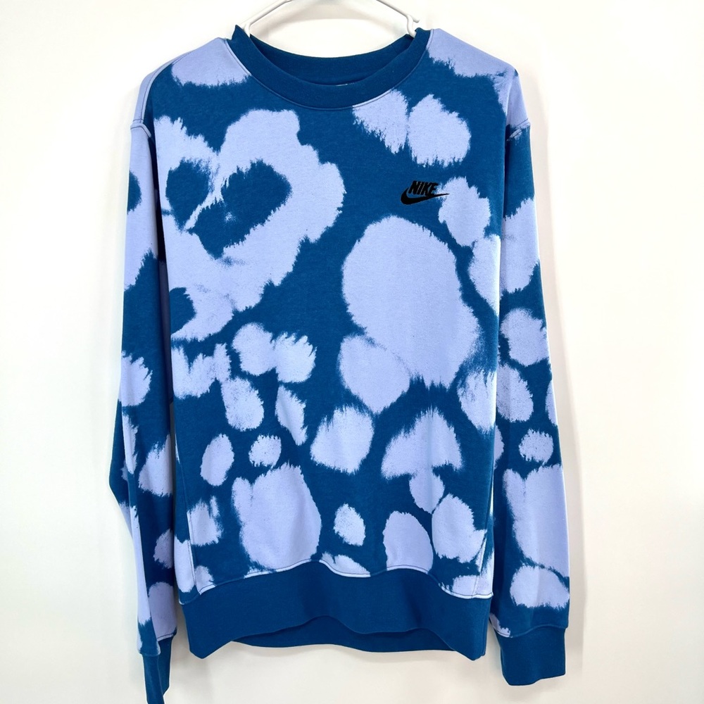 Nike Sportswear Sport Essentials + Crew ‘Light Marine’ Pullover Men’s Size Small
